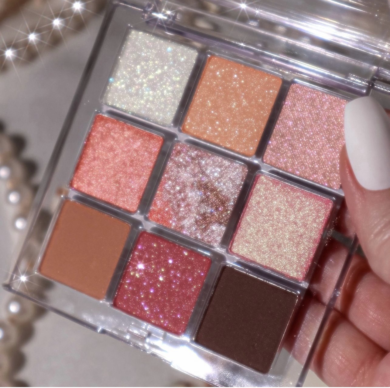 Spot American colorpop карта пузырь Opal серия прозрачная девять цветов палитра теней для век высокая глянцевая помада-блеск для губ