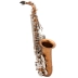 Ban nhạc saxophone màu nâu Nhạc cụ phương Tây dành cho người lớn chơi nút mạ niken mờ thả xuống tầm trung Điều chỉnh E FAS-861 Nhạc cụ phương Tây
