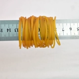 Высокая резинка, эластичный желтый латексный ластик, кожаные белые резиновые кольца