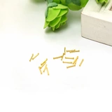 999 футов золотые серьги Super маленькие ушные ногтя питающие анти -аллергические серьги -золотые серьги женского пола