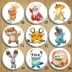 Pokemon Pokemon Pokemon Pokemon Pokemon Pokemon Badge Trâm có thể được tùy chỉnh - Trâm cài