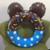 Mới dày inflatable vòng tròn phim hoạt hình bơi vòng chàng trai và cô gái ở trẻ em dưới vòng mickey donut bán buôn