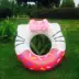 Dày inflatable vòng tròn phim hoạt hình bơi vòng chàng trai và cô gái trong của trẻ em nách vòng tròn float dễ thương KT mèo bơi vòng bán buôn