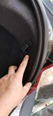 мелочи для авто 适用于volvo沃尔沃 s60l后备箱侧面挂沟/纯正件/个