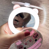 Заполняющий свет, портативный светодиодный вентилятор для школьников