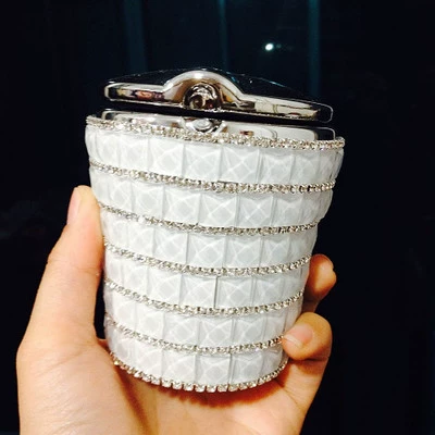 Креативная металлическая модная лампа, пепельница, новая коллекция, инкрустировано бриллиантами