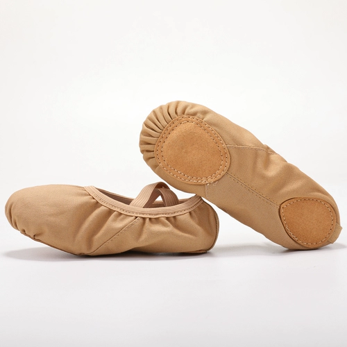 Детские туфли, классические балетки для йоги, шнурки, мягкая подошва
