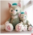 Thượng Hải Disney Mua sắm trong nước Gerardoni Họa sĩ Mèo Plush Doll Doll Toy Puppet Doll Lễ - Đồ chơi mềm gấu bông stitch Đồ chơi mềm