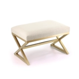Северный современный минималистский стул кровати европейская спальня Железный кроватный стул