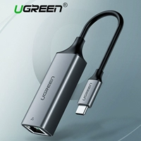 Ugreen Green Union 50737 USB-C до RJ45 LAN Gigabit Ethernet Adapter