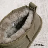 Австралийские мужчины и женщины эверау и женщины Zhou Dongyu Mini Ultra -Short Wool Snow Boot Anti -Slip Rubber Power EA3125