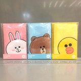 Пакет паспорта South Korea Line Line Sute Bear Bear Bear Girl Passport Card для проезда