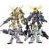 Kai Yue SD Mô hình Gundam BB Warrior Q Phiên bản DIY DIY lắp ráp đồ chơi trong tay Gửi khung - Gundam / Mech Model / Robot / Transformers