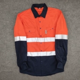 Хлопковый светоотражающий дышащий комбинезон, рубашка, униформа медсестры, свободный крой