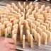 Dominoes Câu Đố của Trẻ Em Biết Nhân Vật Trung Quốc Puzzle Building Blocks Đồ Chơi Bằng Gỗ 1-2-3-6 Tuổi Bé bộ xếp hình lego Khối xây dựng