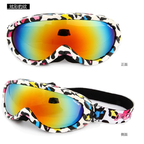 Ветрозащитные лыжные очки подходит для мужчин и женщин, подходит для подростков, защита от ультрафиолета, семейный стиль