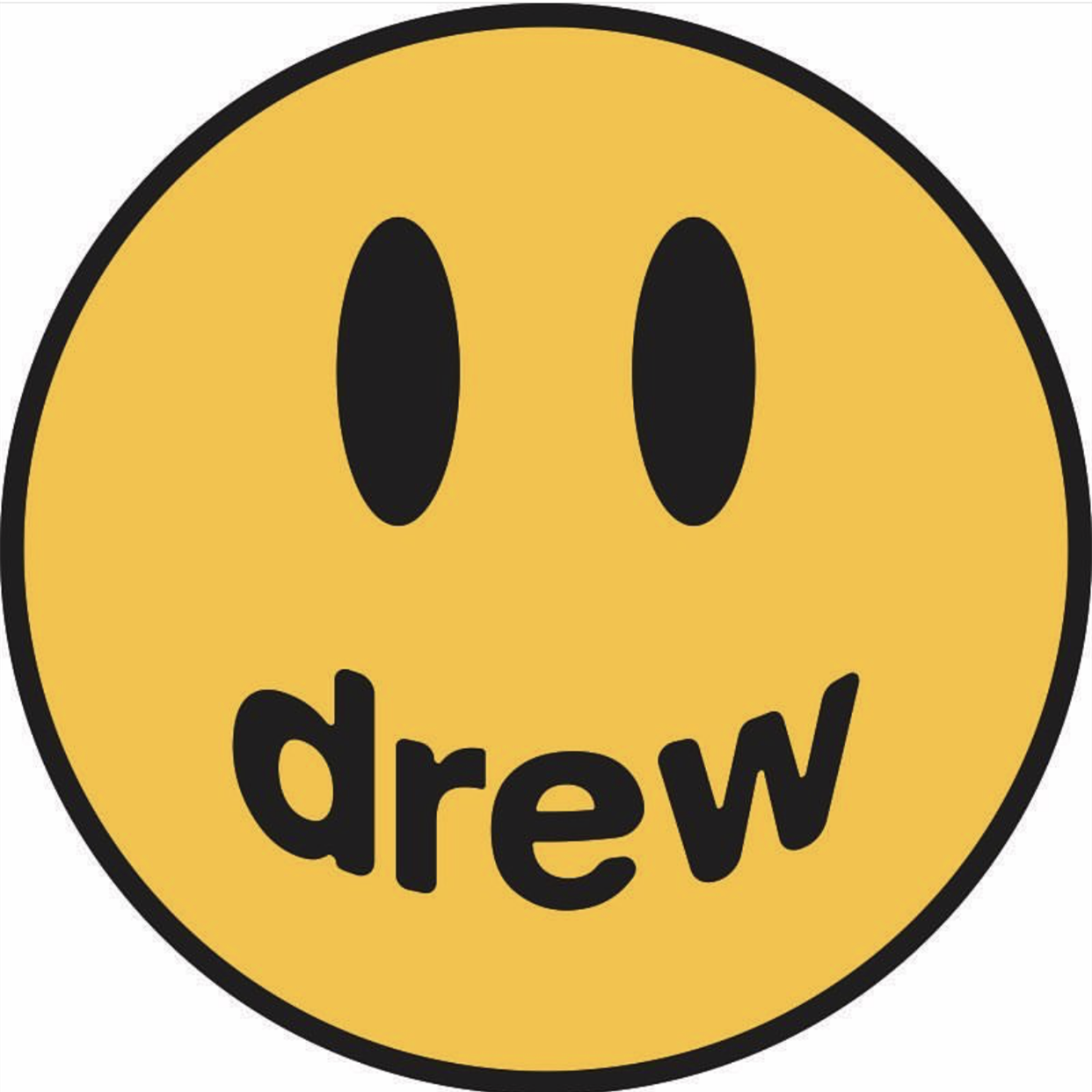 Drew logo. Смайл Drew. Drew House. Drew House logo. Drew House Стикеры.