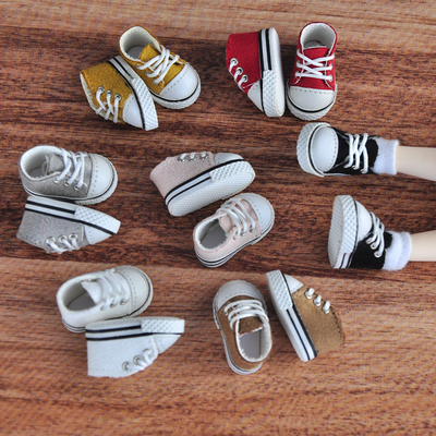 taobao agent OB11 baby shoe canvas shoes 12 points baby shoes sister Holala shoes molly gsc