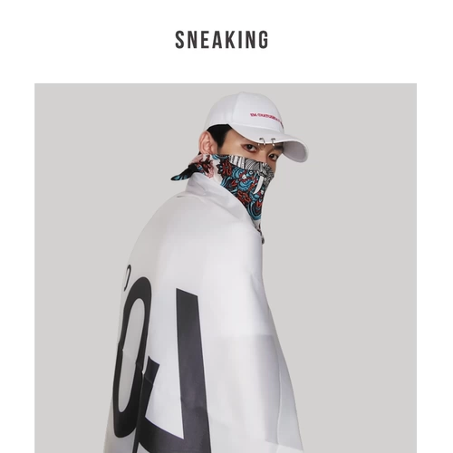 Брендовый носовой платок в стиле хип-хоп, ретро повязка на голову, маска, Южная Корея