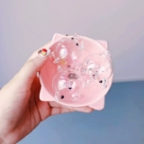 INS MINI PIRLET, Золотая бобовая маленькая золотая свинья, бутылка для бутылки из золотистого бобов