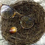 Ротанговые очки с имитацией птичьего гнезда, украшения для магазина, украшения для витрин магазина одежды, персонализированные очки, реквизит для фотографии