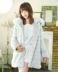 Áo mùa đông Nhật Bản của phụ nữ mới retro ngọt ngào lông nhung sang trọng cổ áo lông dày Faux Fur
