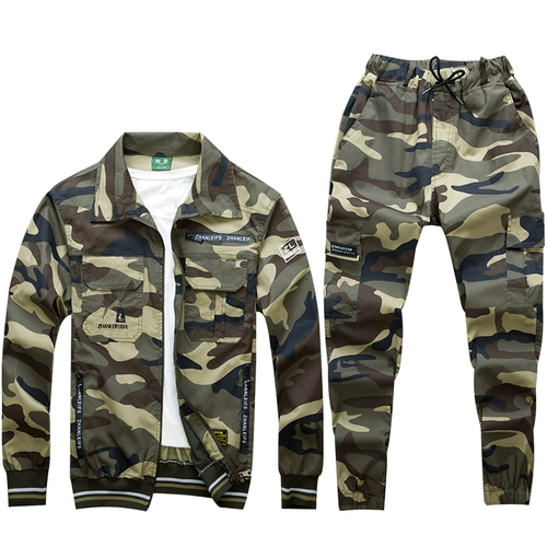 Эластичный камуфляжный летний тонкий износостойкий комбинезон для отдыха