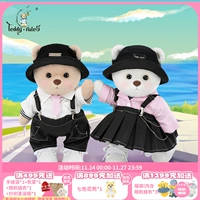 Teddytales, кукла, хлопковая игрушка, медведица Лина, детская одежда