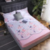 Summer Tencel lyocell doanh nghiệp giường bedspread mảnh duy nhất của giường lụa băng ba mảnh bộ bảo vệ tay áo Simmons mat 1.8m - Trang bị Covers 	ga giường bo chun Trang bị Covers