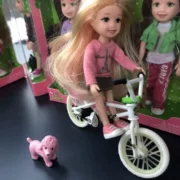 Búp bê chơi đồ chơi nhà búp bê có thể được thay thế mẫu giáo cách xa cô bé quà tặng mini ty Lily - Khác