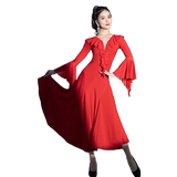 Новая современная латиноамериканская танцевальная юбка кантри Стандарт вальс коммуникация танцеваль