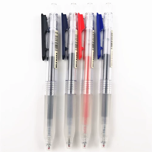 Muji, японские канцтовары, гель, 0.5mm