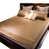 Summer ghế mây mat giường duplex 1.8m có thể gập lại ba mảnh ghế băng lụa Thảm 1,2 1,5 m mat đôi - Thảm mùa hè