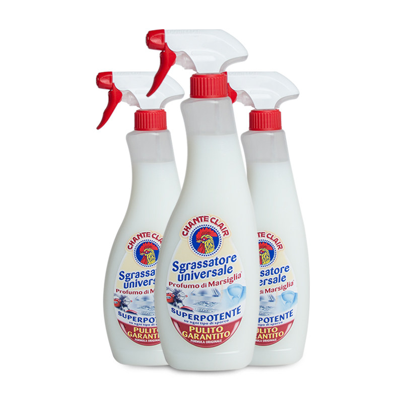 意大利进口大公鸡头去污剂家用厨房油污清洁剂多功能 625ml*2瓶