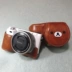 Gấu dễ thương Micro Micro Máy ảnh đơn Túi đựng máy ảnh Bao da Lasso Sony A5100A6000A6300M6 - Phụ kiện máy ảnh kỹ thuật số túi chống ẩm máy ảnh Phụ kiện máy ảnh kỹ thuật số