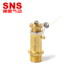 SNS Shenchi Công cụ khí nén Van an toàn Van giảm áp tác động trực tiếp Full Copper BV-01 02 03 04 - Công cụ điện khí nén máy nén khí cao áp mini Công cụ điện khí nén