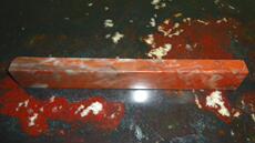 Ювелирные изделия и полуфабрикаты 桂林鸡血玉原石上郎原石镇尺方章重714克