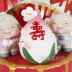 Trang trí bánh sinh nhật trang trí bánh sinh nhật Shouxing Shoubo Shoutao đồ trang trí Fu Rudonghai Shou thẻ từ - Trang trí nội thất
