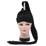 Красочная лиюанская оперная поставка монахиня Wusheng Peking Opera Opera Opera Yue Opera Netzi Wicfront Wig Hair