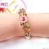 Đích thực Bắc Kinh cloisonne vòng đeo tay nữ phong cách quốc gia mạ vàng bracelet retro trang sức thời trang ngày món quà của mẹ