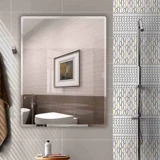 Зеркало санитарное зеркало индивидуальное висящее настенное отель Дом простые световые роскошные бесплатный топ топ ванная комната для макияжа для макияжа туалетная паста настенный зеркало