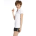PEPSI Pepsi loạt bóng đá thể thao polo mùa hè mẫu nữ cotton trắng áo thun ngắn tay 05930210