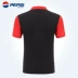 PEPSI Pepsi thể thao đích thực thể thao loạt polo áo mùa hè nam cotton ngắn tay 051112101 áo polo nam cao cấp Áo polo thể thao