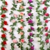 Hoa giả ống nước ống điều hòa không khí uốn lượn trang trí cây nho nhựa hoa bìa trong phòng khách mô phỏng treo tường hoa - Hoa nhân tạo / Cây / Trái cây Hoa nhân tạo / Cây / Trái cây