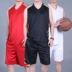 Mùa hè nam size lớn mồ hôi vest quần áo bóng rổ phù hợp với áo thun không tay quần short hai mảnh cộng với chất béo cộng với áo len - Lót áo thun 3 lỗ nam Lót
