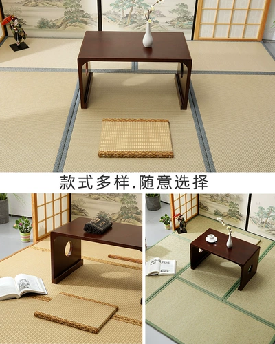 Индивидуальный напольный коврик, японский матрас, подушка, японская комната, татами
