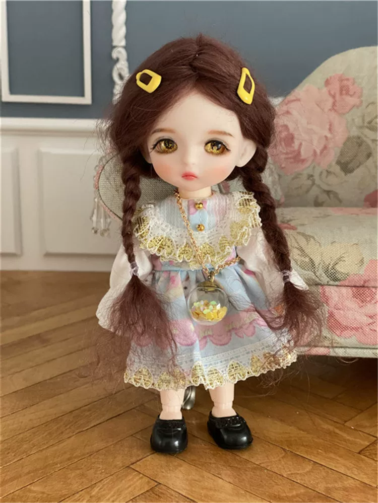 Модная кукла для переодевания, кукла с подвижными деталями, 3D