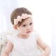 Baby headband băng đô công chúa cho bé sơ sinh halogen cửa mũ hoa đầu dễ thương siêu dễ thương mùa hè Hàn Quốc điều chỉnh - Phụ kiện tóc