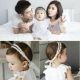 Baby headband băng đô công chúa cho bé sơ sinh halogen cửa mũ hoa đầu dễ thương siêu dễ thương mùa hè Hàn Quốc điều chỉnh - Phụ kiện tóc