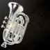 Chính hãng Baja palm number nhạc cụ bỏ túi trumpet portable palm number B-down cornet khuyến mãi kèn sona Nhạc cụ phương Tây